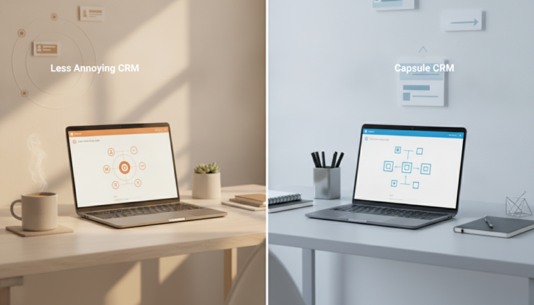 découvrez le duel des crm simples avec less annoying crm et capsule : comparez leurs fonctionnalités pour choisir l'outil idéal de gestion de la relation client.